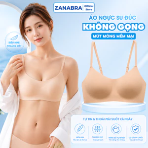 Áo Lót Nữ, Áo Su Đúc Cup Ngang Đệm Mỏng, Không Gọng, Không Viền, Chống Chảy Xệ ZANABRA A141