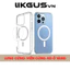Ốp Trong Suốt Không Ố Vàng Chính Hãng LIKGUSVN Cho IP 11->17Promax - Lưng Cứng,Viền Cứng-Sạc Không Dây