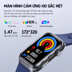 Đồng Hồ Thông Minh IP68 Theo Dõi Sức Khoẻ 24/7 – Đo Nhịp Tim, Huyết Áp, Oxy Máu – Gọi/Thông Báo – Pin Tới 30 Ngày — ảnh 4