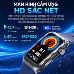 Đồng Hồ Thông Minh IP68 Theo Dõi Sức Khoẻ 24/7 – Đo Nhịp Tim, Huyết Áp, Oxy Máu – Gọi/Thông Báo – Pin Tới 30 Ngày — ảnh 8