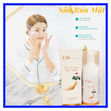 SỮA RỬA MẶT NHÂN SÂM [ Phiên bản Ngọc linh sâm 2026]