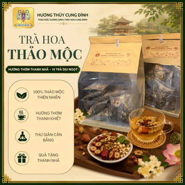 Trà hoa Thảo mộc | Hương Thuỷ Cung đình | Trà Thảo mộc dưỡng sinh | Trà Detox | Trà dưỡng nhan