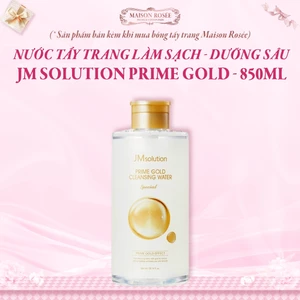 Nước Tẩy Trang Jm Solution Prime Gold Làm sạch và Dưỡng sâu 850ml