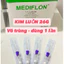 Kim Luồn Tĩnh Mạch 26G MEDIFLON | Kim Luồn IV 26G Màu Tím | Catheter Truyền Dịch Cho Trẻ Em, Thú Y