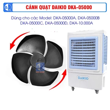 Cánh quạt điều hoà hơi nước Sunhouse kangaroo, Cánh quạt hơi nước thay thế loại 4 cánh chạy êm
