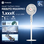 Quạt Điện Cây Masuto AirPro 7 Cánh Thông Minh Quạt Tuần Hoàn Điều Khiển Bằng Giọng Nói Quạt DC Điều Hòa Không Khí — ảnh 1