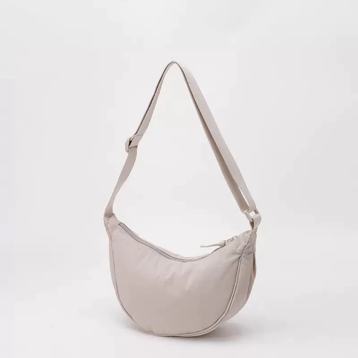 Túi đeo chéo bánh bao Lumière, túi bao tử đeo chéo đeo vai có khóa kéo unisex cho nam và nữ