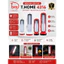 Đèn Tích Điện Cầm Tay 2 in 1 KN 4316, 4110 Sạc Điện Pin 10 Tiếng.