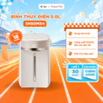 Bình Thủy Điện Bear 5L Bình Đun Nước Nóng Đun Sôi Siêu Nhanh Khử Clo Bình Đun Nước Giữ Nhiệt Có Đèn Dịu Nhẹ EWB-5H50M54 — ảnh 1