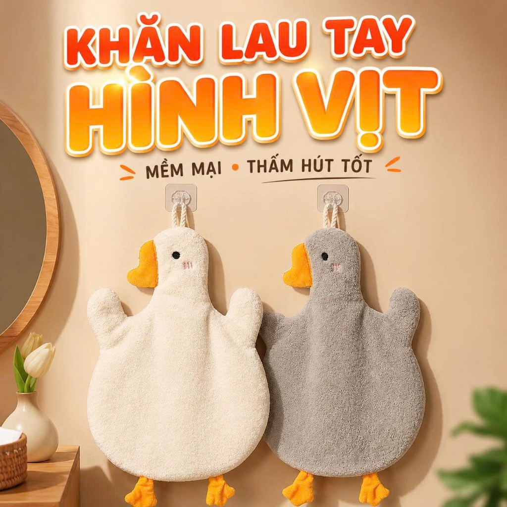 Khăn lau tay 2 lớp siêu thấm hút nhiều hình kute