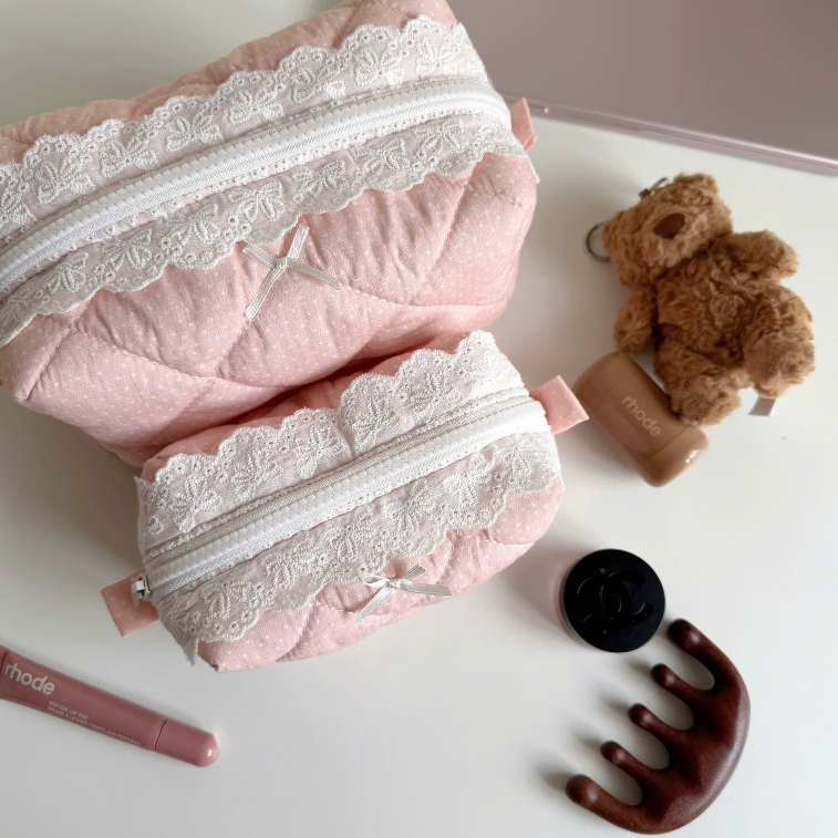 Pouch Chần Bông Nhiều Kích Cỡ Pepper Clothing Túi Đựng Mỹ Phẩm Make Up Hộp Bút Viết Đồ Dùng Cá Nhân Size Lớn Nhỏ - Pouch | BigBuy360 - bigbuy360.vn
