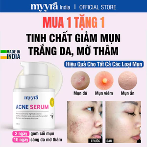 Serum Giảm Các Loại Mụn, Trắng Da, Mờ Thâm Mụn, Đều Màu Da, Phục Hồi Hàng Rào Bảo Vệ Da Hiệu Quả, Nhanh Chóng