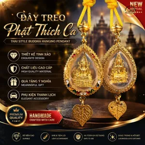 Dây Treo Trang Trí Ngọc Bội Tròn Màu Trắng Sáng Sang Trọng Phụ Kiện Treo Gương Chiếu Hậu Xe ô tô