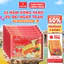 Set 5 Gói Mì Tươi Bò Xốt Vang/Thịt Bằm/Tôm Chua Cay VIFON - Sợi Dai Ngon, 70g/Gói
