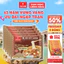 Set 5 Gói Mì Tươi Bò Xốt Vang/Thịt Bằm/Tôm Chua Cay VIFON - Sợi Dai Ngon, 70g/Gói