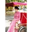 o Dài Truyền Thống Gấm Hoa Xuất Dư Cao Cấp - Dáng Chuẩn Tôn Eo, Sang Trọng Mặc Tết, Lễ, Cưới Hỏi