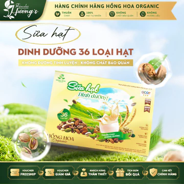 Sữa Hạt Hồng Hoa, Sữa Hạt Dinh Dưỡng 36 Vị, Sữa Hạt Dinh Dưỡng 41 Vị, Sữa Hạt Thuần Chay