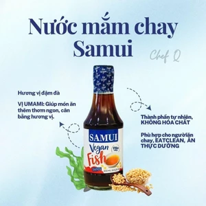 NƯỚC MẮM CHAY SAMUI 200ML – ĐẬM ĐÀ TỰ NHIÊN, THANH VỊ, DỄ DÙNG