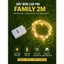Combo 2 Dây Đèn LED Pin Family 2M 20 Bóng LED Vàng và đủ màu Dùng Pin, Trang Trí Hộp Quà, Phòng Ngủ, Tiệc, Noel