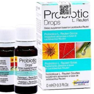 Men vi sinh Probiotic L.Reureti Drops (10ml) - Hỗ trợ bổ sung lợi khuẩn, cải thiện hệ vi sinh đường ruột