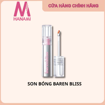 Son tint bóng barenbliss Peach Makes Perfect Lip Tint lâu trôi không lem dính bền màu 3ml
