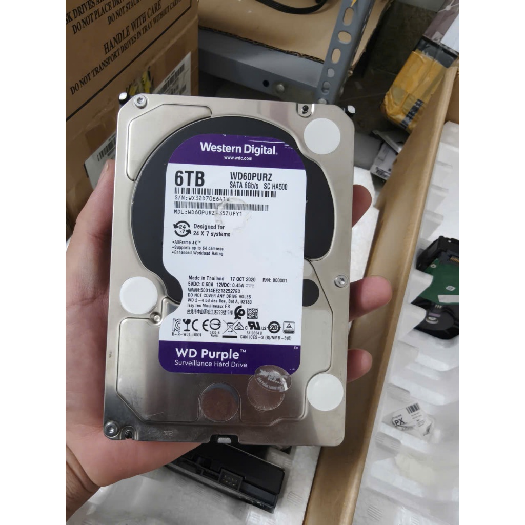 [SIÊU PHẨM]HDD ,ổ cứng Seagate exos, Dell Datacenter,WD purple 4TB, 6TB used | BigBuy360 - bigbuy360.vn