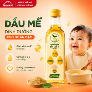 Dầu Mè Dinh Dưỡng Cho Bé Ăn Dặm Thương Hiệu Thuyền Xưa - Chai 65ml