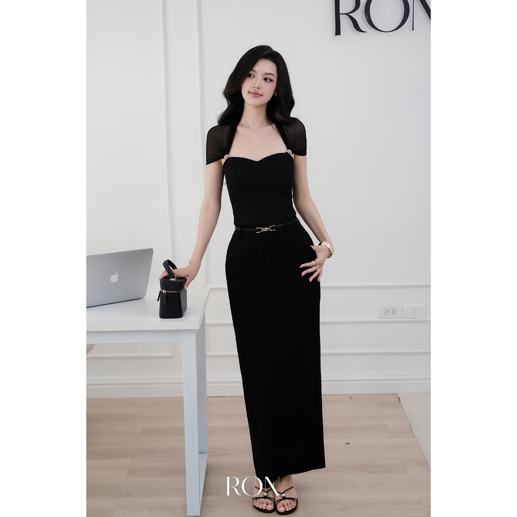 RON - Chân Váy Pencil Form Dài Hiện Đại Thời Trang Nữ