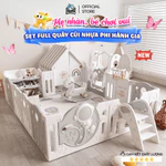 Quây Cũi Nhựa Phi Hành Gia Mới 2026, Quây Cũi Cao Cấp Full Set Tặng Kèm 100 Bóng + Thảm + Set Bóng Rổ Bảo Hành Trọn Đời — ảnh 1