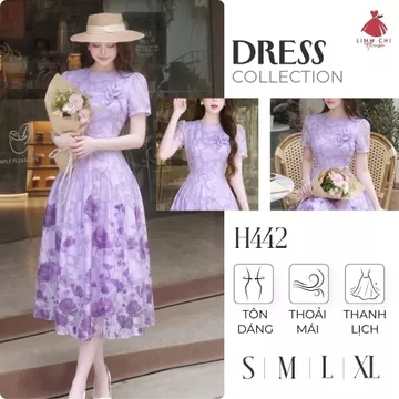 Váy Thiết Kế Dáng Maxi, Đầm Dự Tiệc, Váy Dáng Dài, Váy Dự Tiệc, Cao Cấp - Linh Chi House H442