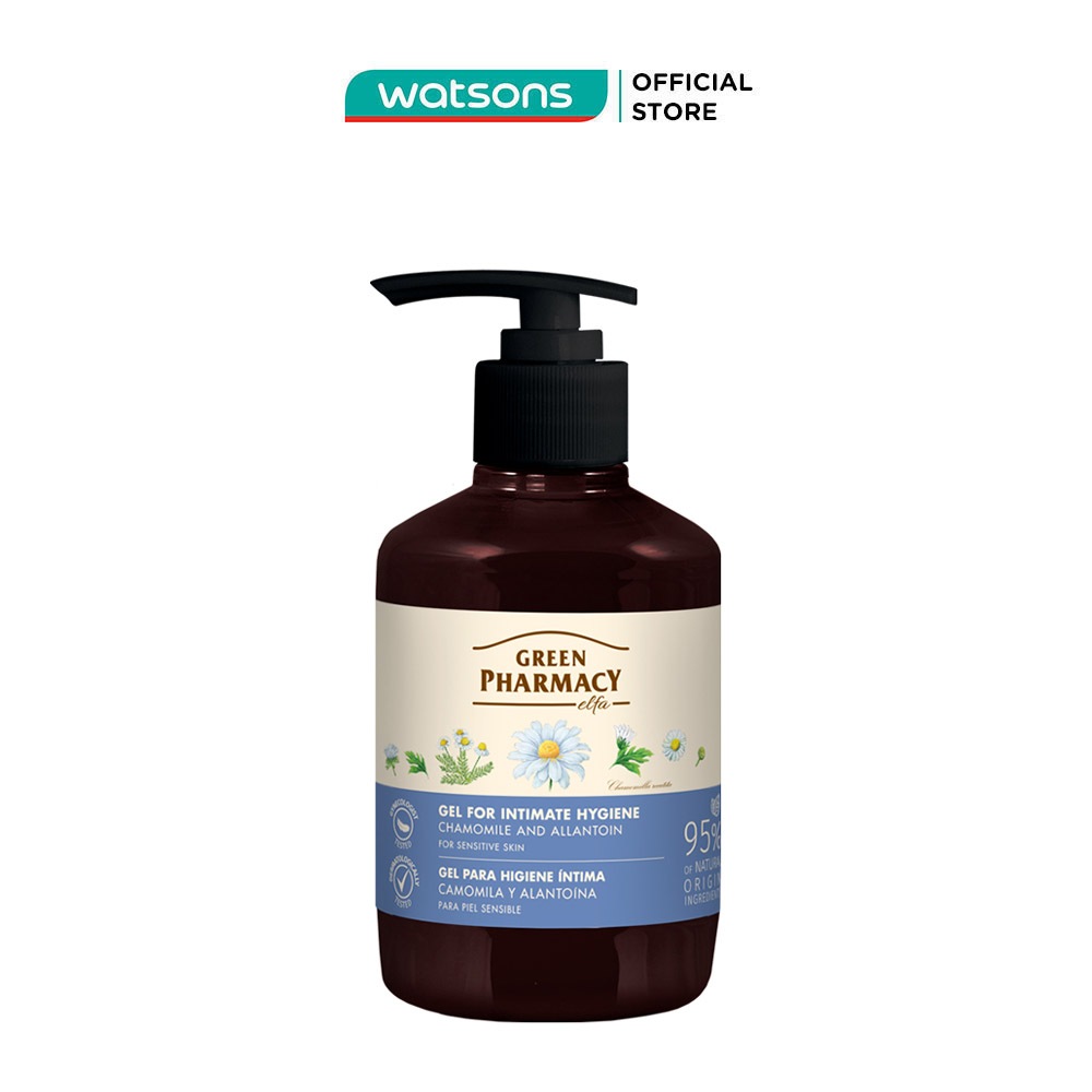 Dung Dịch Vệ Sinh Phụ Nữ Zelenaya Apteka Hoa Cúc 370ml
