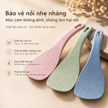 COD⚡️⚡️Muỗng múc cơm gia dụng, muỗng chống dính, dụng cụ nhà bếp gia dụng, muỗng múc cơm cho nồi cơm điện