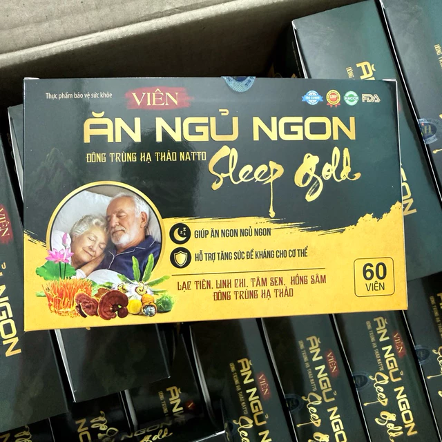 Viên ăn ngủ ngon ĐÔNG TRÙNG HẠ THẢO NATTO SLEEP GOOD giúp ăn ngon ngủ ngon bồi bổ cơ thể tăng sức đề kháng