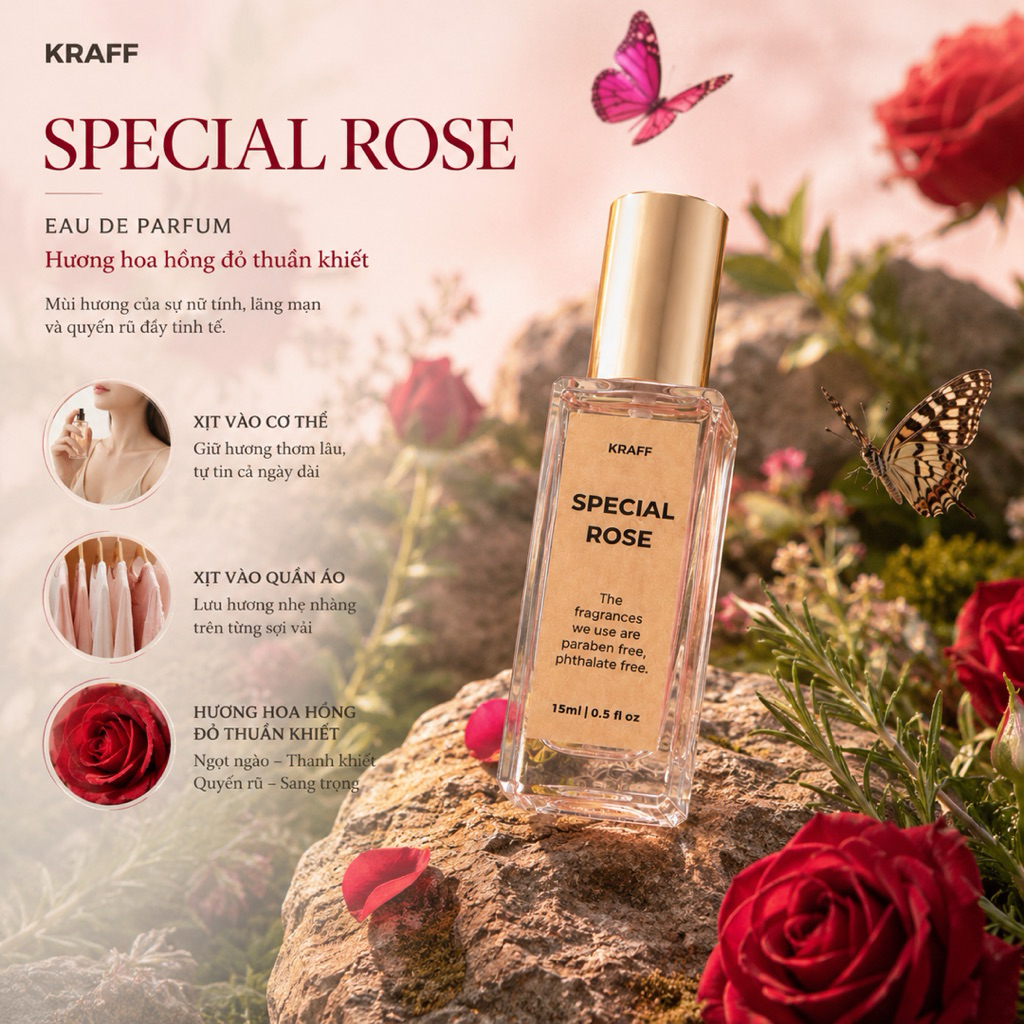 (‼️ Bản mới) NƯỚC HOA HƯƠNG HOA HỒNG TƯƠI BULGARIA CUỐN HÚT NỮ TÍNH 15ML | BigBuy360 - bigbuy360.vn