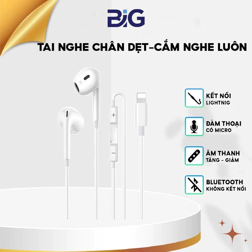 Tai nghe chân dẹt LIKGUS VN