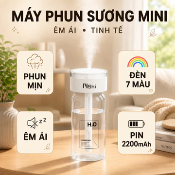 Máy phun sương để xe, máy tạo ẩm không khí, máy phun sương mini cắm USB, máy phun sương phòng ngủ，máy phun sương