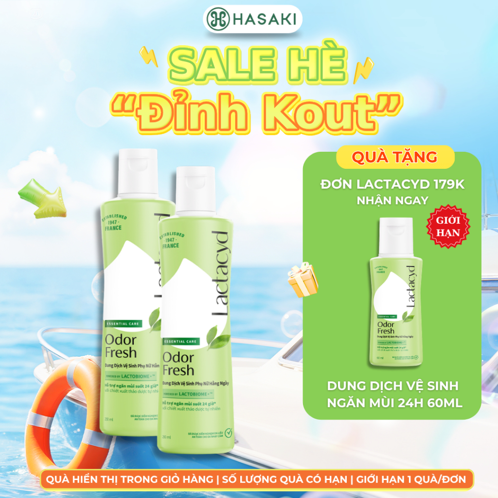 Dung Dịch Vệ Sinh Phụ Nữ Lactacyd Odor Fresh 250ml