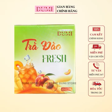 Trà Đào Fresh (Hỏa Tốc) - Trà Đào Giảm Cân Fresh Giúp Giảm Cân An Toàn, Hiệu Quả Hộp 12 Gói Cam Kết Chính Hãng 100%