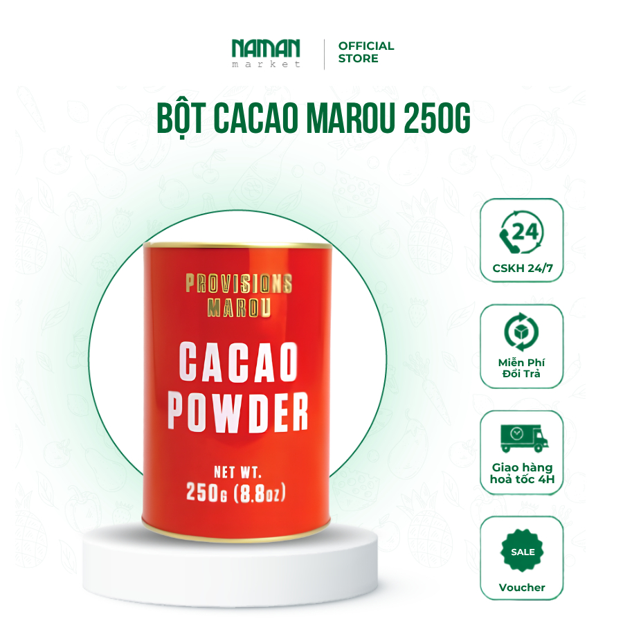 Bột Cacao Marou 250G - Nam An Market