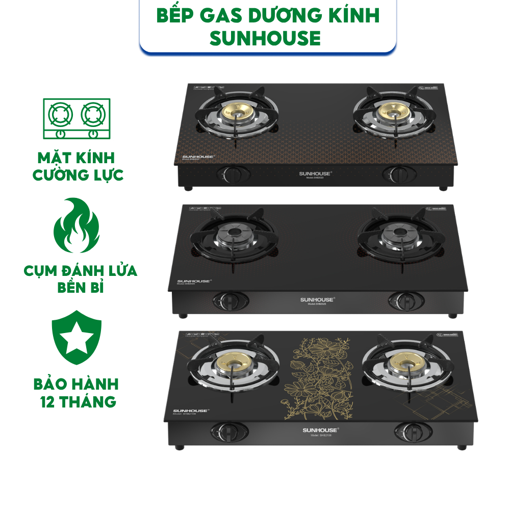 Bếp gas dương kính Sunhouse SHB2023 | SHB2025 | SHB2106 - Bảo hành 12 tháng, Cụm đánh lửa magneto