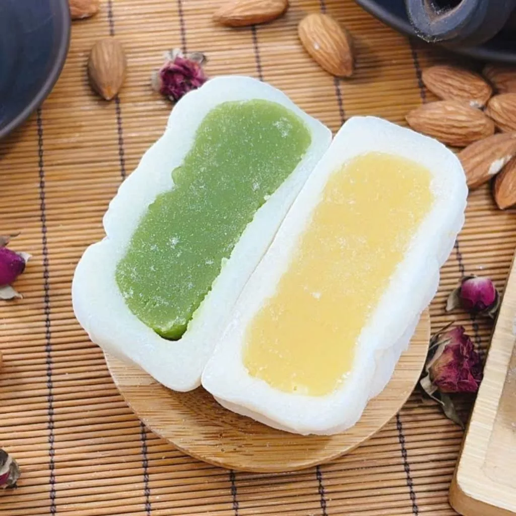 Set Nguyên Liệu Làm Bánh Trung Thu Nướng Mini Mix 4 Vị Thành Phẩm 12 Chiếc 50gr - Nhà 6SFOOD