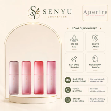 Son Tint Bóng Trong Veo Căng Mọng Aperire Breeze Dewy Tint 4.5g