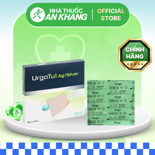1 Miếng Gạc lưới UrgoTul AG/Sliver (10cm x 12cm) [Nhà Thuốc An Khang - Chính Hãng 100%]