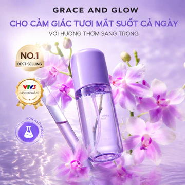 Xịt thơm Body Mist hương Black Opium Grace and Glow Body Mist 100ml thơm mát 100ml