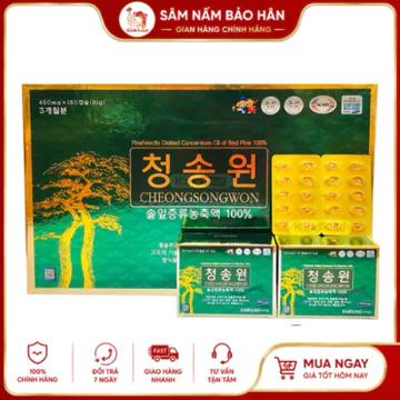 [ GIÁ SỈ ] TINH DẦU THÔNG ĐỎ CAO CẤP CHEONG SONG WON GOLD