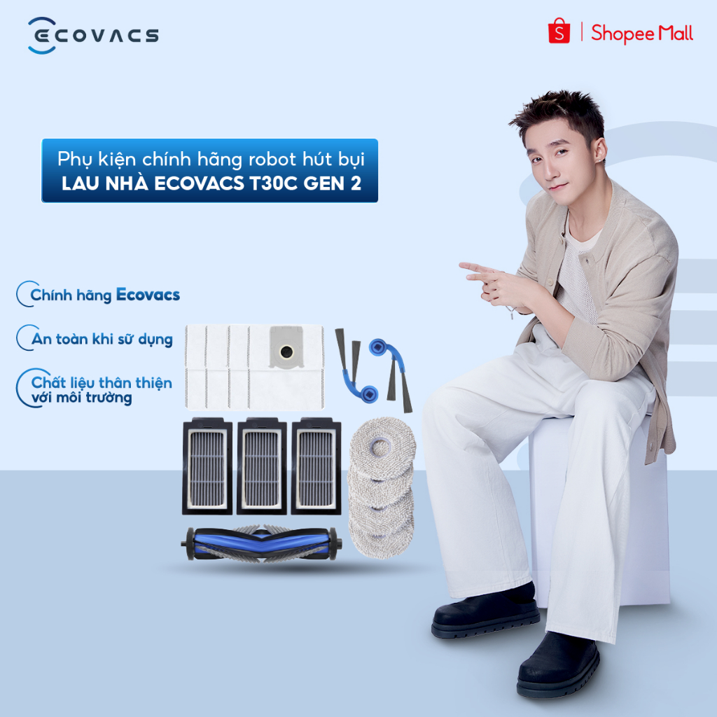Bộ phụ kiện Ecovacs T30C Gen 2