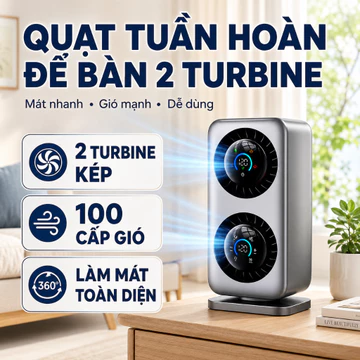 Quạt để bàn, quạt thông gió, quạt làm mát, quạt tuần hoàn, quạt mini để bàn