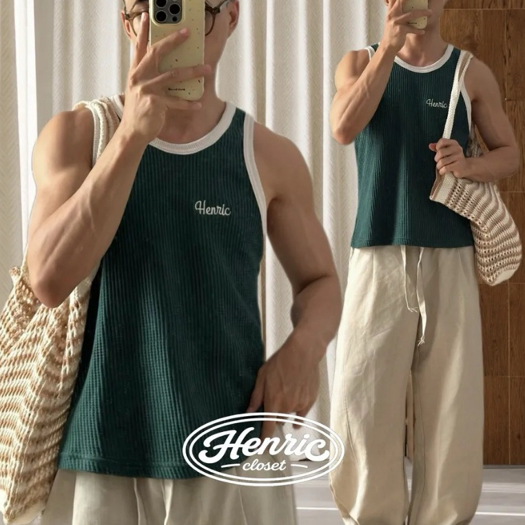 NOOBITA - Áo thun tanktop dệt tổ ong 8617 | BigBuy360 - bigbuy360.vn