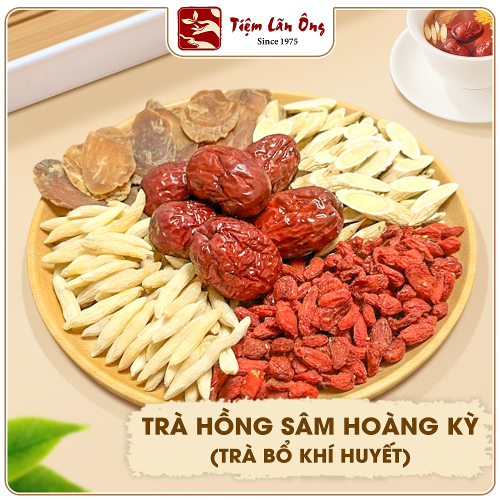 Trà Hồng Sâm Hoàng Kỳ, Bổ Khí Ấm Phổi, Phục Hồi Sức Khỏe, Nâng Cao Thể Trạng Tự Nhiên