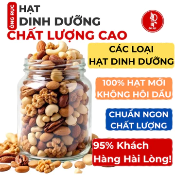 Gói Hạt Dinh Dưỡng Mix 1kg HẠT SẠCH - GIÀU DINH DƯỠNG | Sét Hạt Mix Dinh Dưỡng | Mix Hạt Dinh Dưỡng Cho Bà Bầu Trộn Sẵn